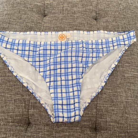 Tory Burch Blue Picnic Bikini - Picture 5 of 7